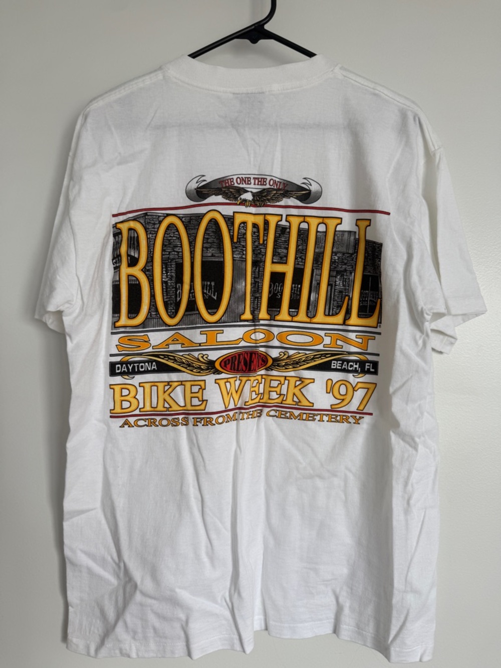 Vintage- Boothill Saloon Bike Week Graphic